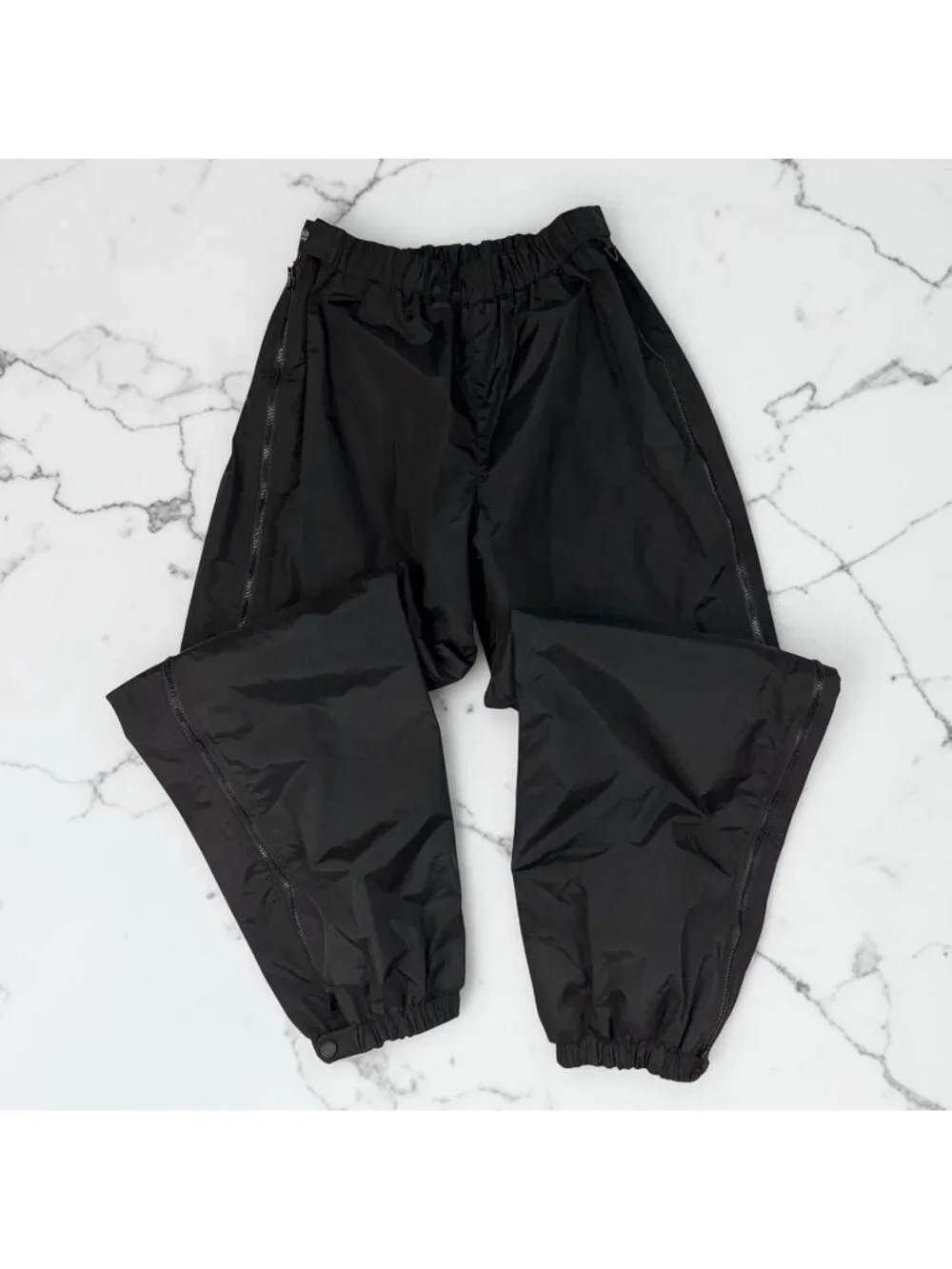 Columbia Zip Tear Away Snow Pants Size Large Mens Full Side Zip Ski Winter Sport